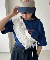 kutir | マルチウェイコットンレース付けフリル(付け襟)