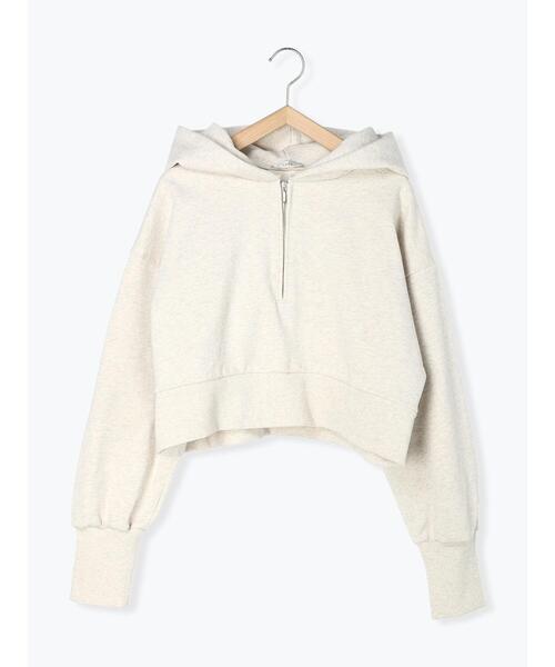 so4u(ソーフォーユー)の「ハーフジップパーカー(Tシャツ/カットソー・レディース・キナリ/トップグレー・F)」の7枚目の写真