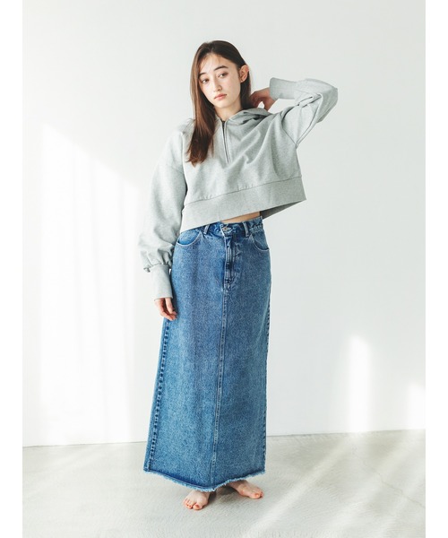 so4u(ソーフォーユー)の「ハーフジップパーカー(Tシャツ/カットソー・レディース・キナリ/トップグレー・F)」の22枚目の写真