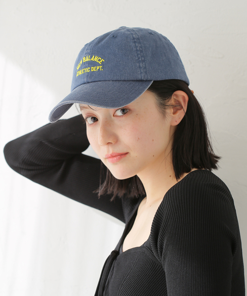 U by SPICK&SPAN(ユーバイスピックアンドスパン)の「【New Balance / ニューバランス】 6PANEL C/T CAP(キャップ・レディース・キャメル/ネイビー・FREE)」の12枚目の写真