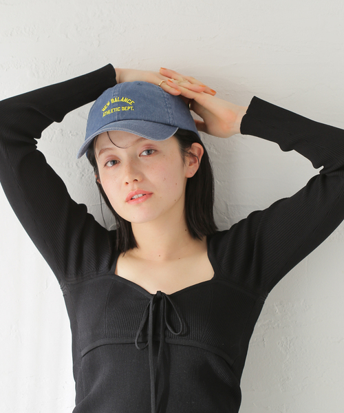 U by SPICK&SPAN(ユーバイスピックアンドスパン)の「【New Balance / ニューバランス】 6PANEL C/T CAP(キャップ・レディース・キャメル/ネイビー・FREE)」の11枚目の写真