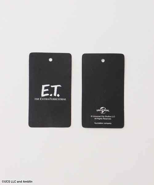 Honeys（ハニーズ）の「Ｅ．Ｔ．／ゆるＴシャツ（Tシャツ/カットソー・レディース・ブラック/オフホワイト/スミクロ・S/M/L/LL）」の21枚目の写真