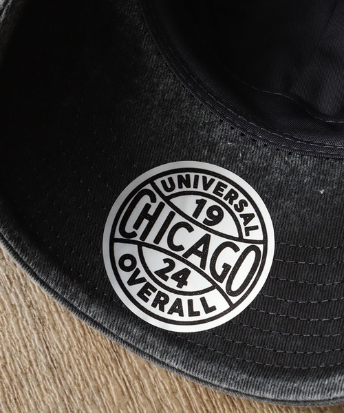 UNIVERSAL OVERALL（ユニバーサルオーバーオール）の「【UNIVERSAL OVERALL/ユニバーサルオーバーオール】UNロゴ刺繍 ピグメントキャップ（キャップ・メンズ・ブラック/ネイビー/チャコール・FREE）」の14枚目の写真