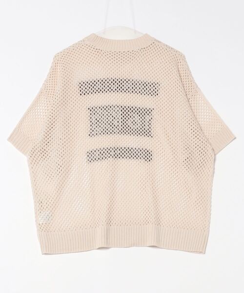 チチカカ(チチカカ)の「メッシュニットロゴプルオーバー(Tシャツ/カットソー・レディース・カーキ/アイボリー・FREE)」の16枚目の写真