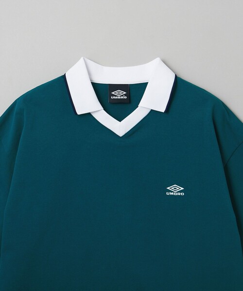 UMBRO(アンブロ)の「【別注】<UMBRO> ゲームシャツ ショートスリーブ(Tシャツ/カットソー・メンズ・ダークグリーン/グレー/ホワイト・S/XL/L/M)」の4枚目の写真