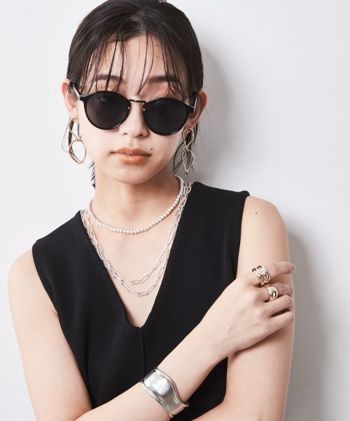 CHIC STYLE(シックスタイル)の「<大きいサイズ>ぷっくりデザインリング2点セット (選べる3サイズ) シックスタイル(リング・レディース・ゴールド・16号/20号/18号)」の21枚目の写真