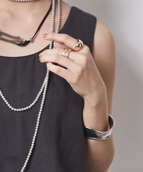 CHIC STYLE(シックスタイル)の「<大きいサイズ>ぷっくりデザインリング2点セット (選べる3サイズ) シックスタイル(リング・レディース・ゴールド・16号/20号/18号)」の16枚目の写真