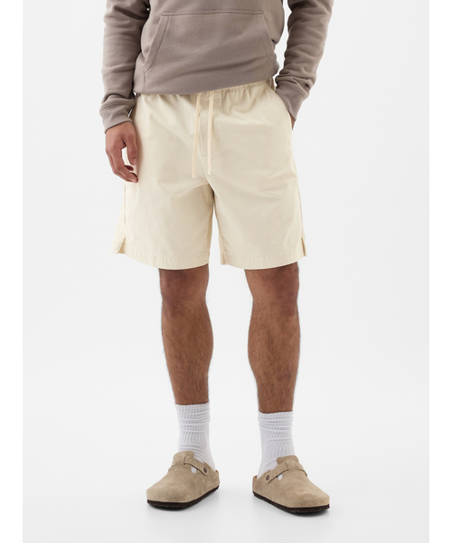 GAP（ギャップ）の「8インチ エッセンシャル イージーショートパンツ（その他パンツ・メンズ・グレー/ブラック/カーキ/ベージュ/ネイビー・XS/S/M/L/XL）」の13枚目の写真