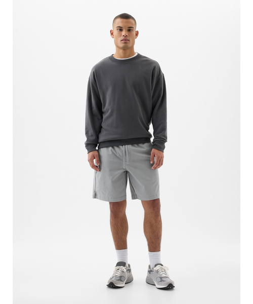 GAP（ギャップ）の「8インチ エッセンシャル イージーショートパンツ（その他パンツ・メンズ・グレー/ブラック/カーキ/ベージュ/ネイビー・XS/S/M/L/XL）」の21枚目の写真