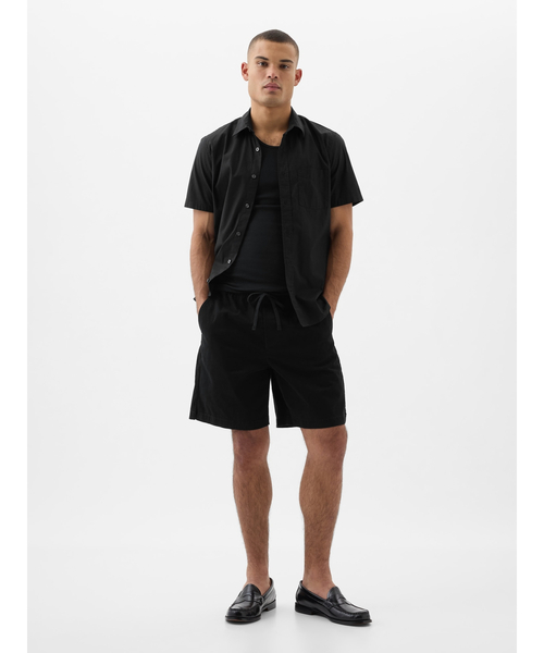 GAP（ギャップ）の「8インチ エッセンシャル イージーショートパンツ（その他パンツ・メンズ・グレー/ブラック/カーキ/ベージュ/ネイビー・XS/S/M/L/XL）」の22枚目の写真