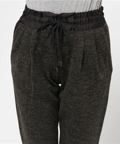 ikka(イッカ)の「カットソータックパンツ(その他パンツ・レディース・チャコールグレー/ライトグレー・LARGE/MEDIUM)」の9枚目の写真