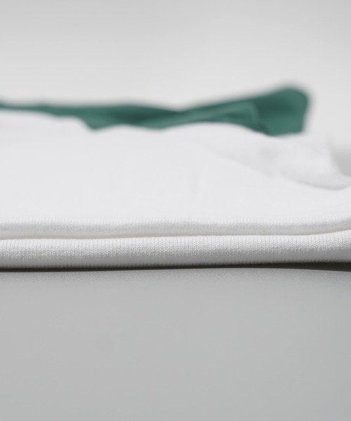 Laufer（ロイファー）の「【Laufer】USAコットン ピスネーム ヘビーウェイトTシャツ / USA Cotton Pith Name Heavy Weight T-Shirt（Tシャツ/カットソー・メンズ・ダークグリーン/サンドベージュ/ブラック/ホワイト/ネイビー・M/L/XL）」の6枚目の写真