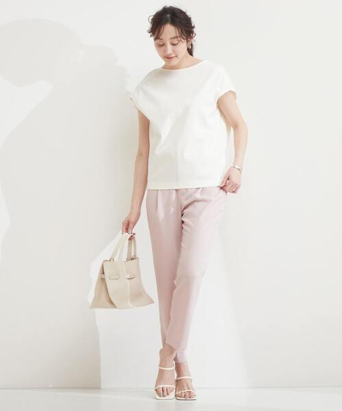 東原亜希 FORME 2025 SPRING SLEEVELESS COCOON TOP