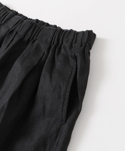 URBAN RESEARCH DOORS（アーバンリサーチドアーズ）の「リネンイージーパンツ（その他パンツ・レディース・グリーン系その他/ブルー系その他/ブラック/ナチュラル・SMALL/MEDIUM）」の15枚目の写真