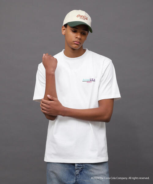 AVIREX(アヴィレックス)の「AVIREX / Coca-Cola 90s LOGO CAP(キャップ・メンズ・ホワイト/ブラック・FREE)」の7枚目の写真