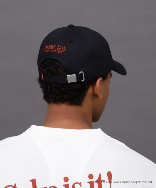AVIREX(アヴィレックス)の「AVIREX / Coca-Cola 90s LOGO CAP(キャップ・メンズ・ホワイト/ブラック・FREE)」の14枚目の写真