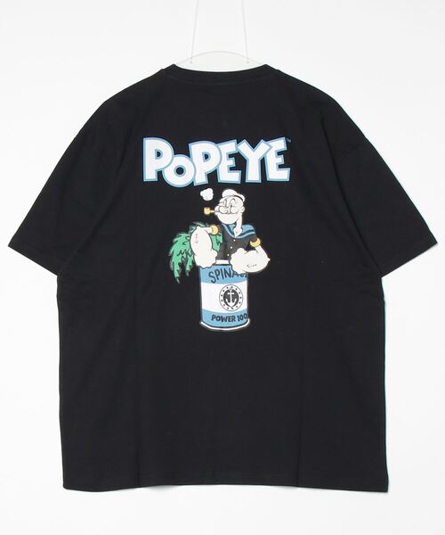 JOHN'S CLOSET(ジョンズクローゼット)の「【40I】POPYE Oversize Print Tee(Tシャツ/カットソー・メンズ・ホワイト系その他4/ホワイト系その他3/ミント/オレンジ/グリーン系その他3/ブルー系その他3/グレー系その他3/ブラック系その他3/グリーン・MEDIUM/X-LARGE/LARGE)」の17枚目の写真