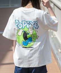 【40I】POPYE Oversize Print Tee