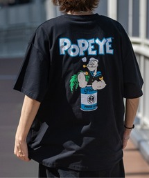 【40I】POPYE Oversize Print Tee