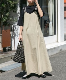 FORK&SPOON | FORK&SPOON　コットンリネンキャミソールワンピース(ワンピース)