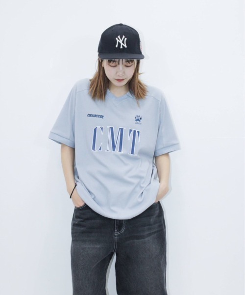 centimeter（センチメーター）の「CMT logo game shirt（シャツ/ブラウス・メンズ・ブラック/ライトブルー・X-LARGE/LARGE/MEDIUM）」の7枚目の写真