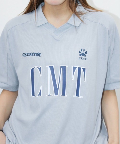 centimeter（センチメーター）の「CMT logo game shirt（シャツ/ブラウス・メンズ・ブラック/ライトブルー・X-LARGE/LARGE/MEDIUM）」の9枚目の写真