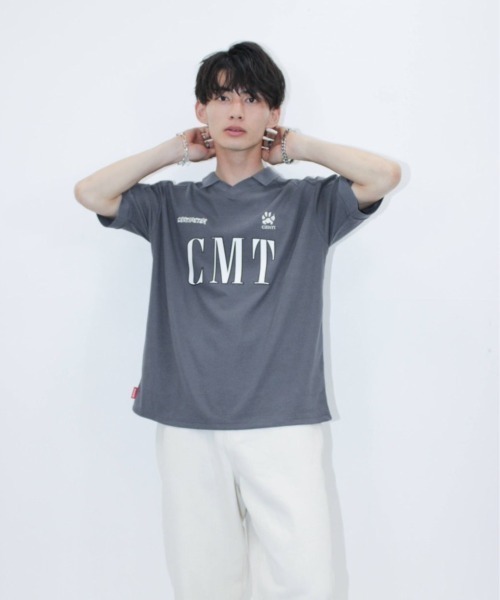 centimeter（センチメーター）の「CMT logo game shirt（シャツ/ブラウス・メンズ・ブラック/ライトブルー・X-LARGE/LARGE/MEDIUM）」の12枚目の写真