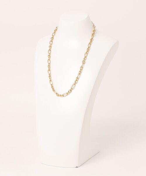 TUWAKRIM（トゥワクリム）の「【TUWAKRIM】ラウンドチェーンチョーカー（チョーカー・レディース・シルバー/ゴールド・MEDIUM）」の9枚目の写真