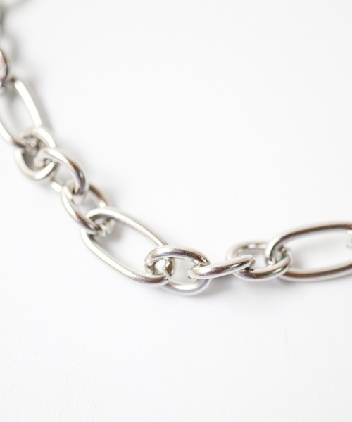 TUWAKRIM（トゥワクリム）の「【TUWAKRIM】ラウンドチェーンチョーカー（チョーカー・レディース・シルバー/ゴールド・MEDIUM）」の6枚目の写真