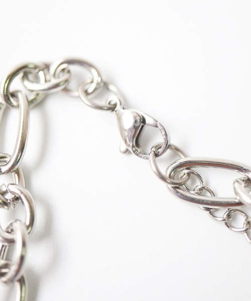 TUWAKRIM（トゥワクリム）の「【TUWAKRIM】ラウンドチェーンチョーカー（チョーカー・レディース・シルバー/ゴールド・MEDIUM）」の7枚目の写真