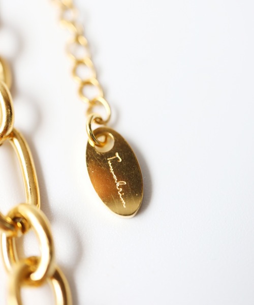 TUWAKRIM（トゥワクリム）の「【TUWAKRIM】ラウンドチェーンチョーカー（チョーカー・レディース・シルバー/ゴールド・MEDIUM）」の11枚目の写真