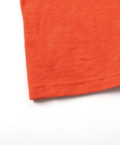 BREEZE(ブリーズ)の「【リンク・ユニセックス】5柄カレッジTシャツ_80~160cm展開_一部WEB限定サイズ(Tシャツ/カットソー・キッズ・チャコール/オレンジ/イエロー/オフホワイト/パープル・130/140/120/150/160/80/90/100/110)」の12枚目の写真