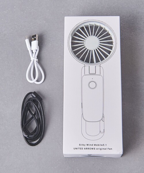 RHYTHM（リズム）（リズム）の「【別注】＜RHYTHM＞HANDY FAN（生活家電・レディース・ブラック/ライトグレー・FREE）」の8枚目の写真