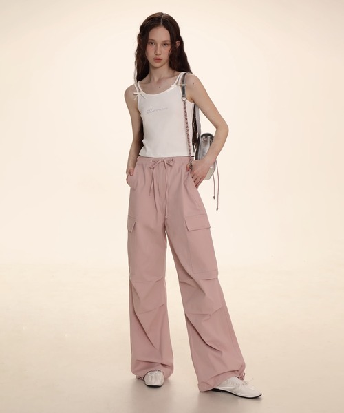 Moromoro2（モロモロ）の「ラインストーン タイトキャミソール BX1815