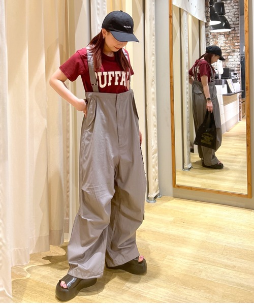 RODEO CROWNS WIDE BOWL(ロデオクラウンズワイドボウル)の「BUFFALO FOOTBALL Tシャツ(Tシャツ/カットソー・レディース・ライトベージュ/チャコールグレー/マジェンタ・FREE)」の12枚目の写真