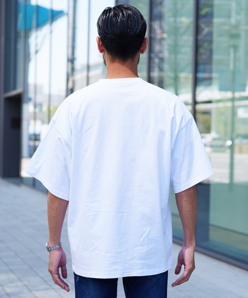 jiggys shop(ジギーズショップ)の「スイッチングポケット無地Tシャツ(Tシャツ/カットソー・メンズ・グレー系その他/ネイビー/ブラック/チャコールグレー/ホワイト・MEDIUM/LARGE/X-LARGE)」の11枚目の写真