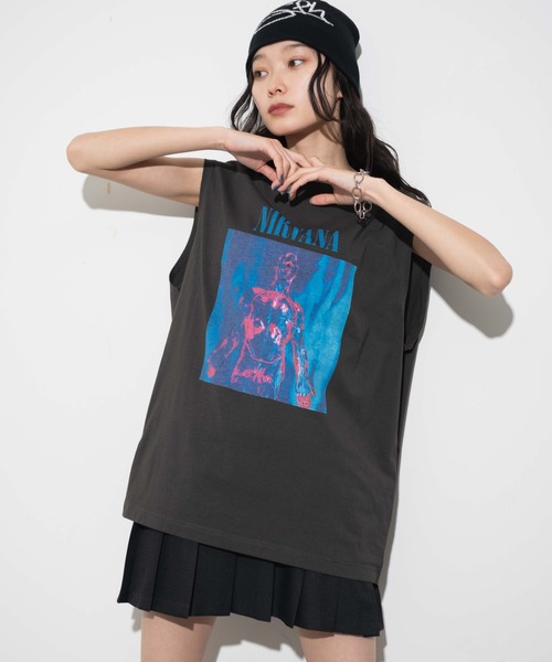 NIRVANA（ニルヴァーナ）の「WEGO/∴別注NIRVANAノースリーブ