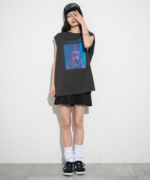 NIRVANA（ニルヴァーナ）の「WEGO/∴別注NIRVANAノースリーブ
