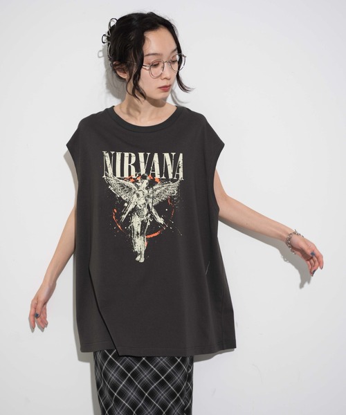 NIRVANA（ニルヴァーナ）の「WEGO/∴別注NIRVANAノースリーブ（タンクトップ・メンズ・その他1/その他2・MEDIUM/LARGE）」の18枚目の写真