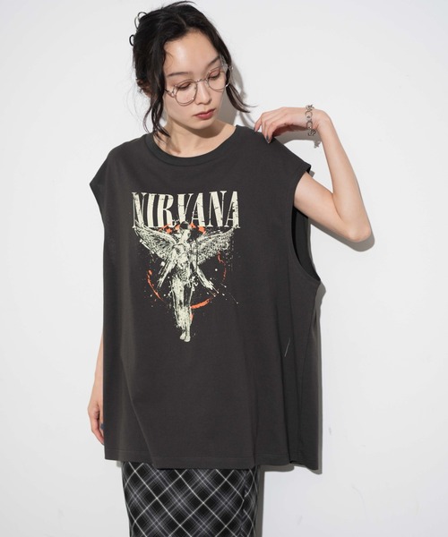 NIRVANA（ニルヴァーナ）の「WEGO/∴別注NIRVANAノースリーブ（タンクトップ・メンズ・その他1/その他2・MEDIUM/LARGE）」の19枚目の写真