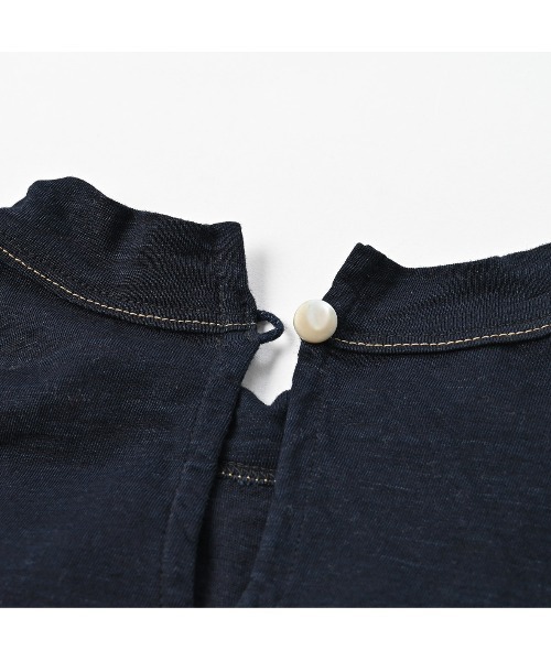45R 希少柄ドルマン カットソー プルオーバー インディゴ　Tシャツ 45R45年ものがたり四角Tシャツ 3枚セット（インディゴ）: WOMEN｜45R
