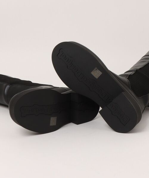 Desigual（デシグアル）の「LENA OTK厚底ニーハイブーツブラックPU（ブーツ・レディース・ブラック・40/39/37/36/38/41）」の3枚目の写真