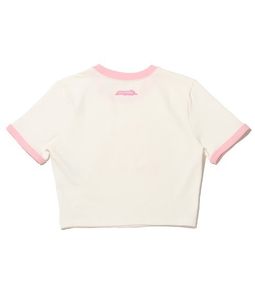 NIKE(ナイキ)の「NIKE AS W NSW TEE SLIM CRP GCEL / ナイキ ウィメンズ NSW スリム CRP GCEL S/S Tシャツ 【SP】(Tシャツ/カットソー・レディース・ピンク/ホワイト・L/M/S/XS)」の6枚目の写真