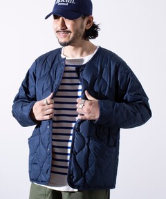 TATRAS / 別注 ACACIA ノーカラーライトダウンジャケット（ダウン