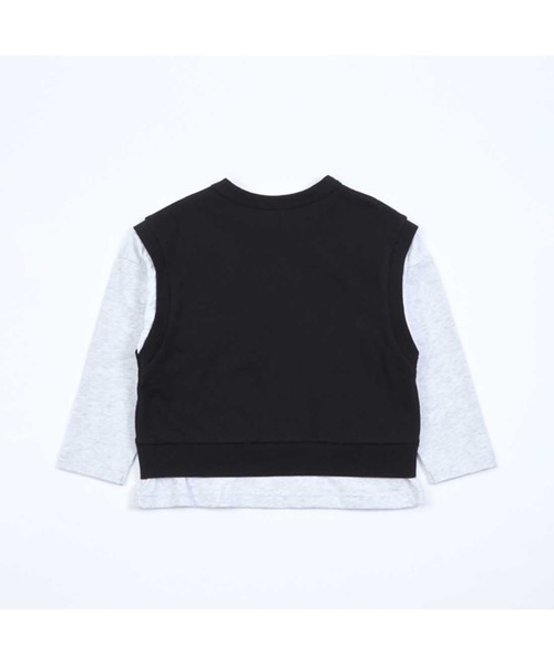 セール】ベスト重ね着風Tシャツ(110～160)（Tシャツ/カットソー）｜KP