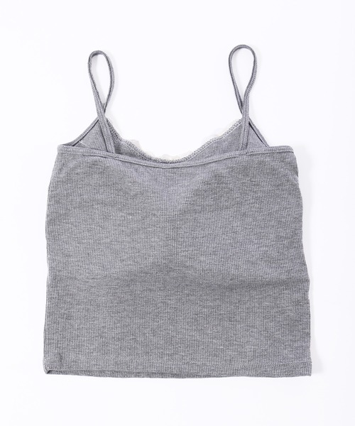 PHILLY(フィリー)の「【PHILLY】リボンデザインカップインキャミソール(キャミソール・レディース・ブラック/グレー・FREE)」の13枚目の写真