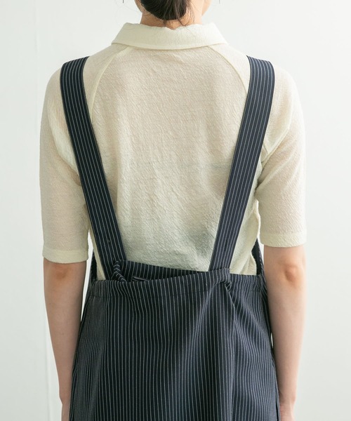 KBF（ケイビーエフ）の「2WAYバックストラップワンピース（ワンピース・レディース・チャコールグレー/ブルー系その他/ベージュ・ONE）」の20枚目の写真