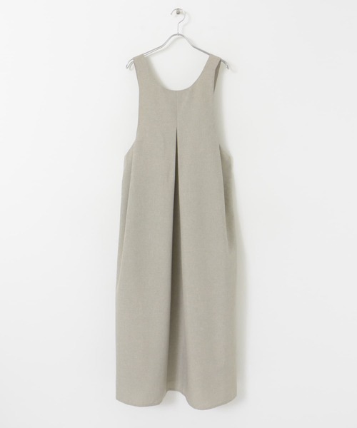KBF（ケイビーエフ）の「2WAYバックストラップワンピース（ワンピース・レディース・チャコールグレー/ブルー系その他/ベージュ・ONE）」の19枚目の写真