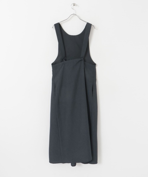 KBF（ケイビーエフ）の「2WAYバックストラップワンピース（ワンピース・レディース・チャコールグレー/ブルー系その他/ベージュ・ONE）」の16枚目の写真