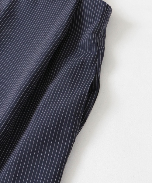 KBF（ケイビーエフ）の「2WAYバックストラップワンピース（ワンピース・レディース・チャコールグレー/ブルー系その他/ベージュ・ONE）」の9枚目の写真